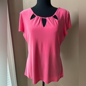 White House Black Market Women’s Shirt in Salmon